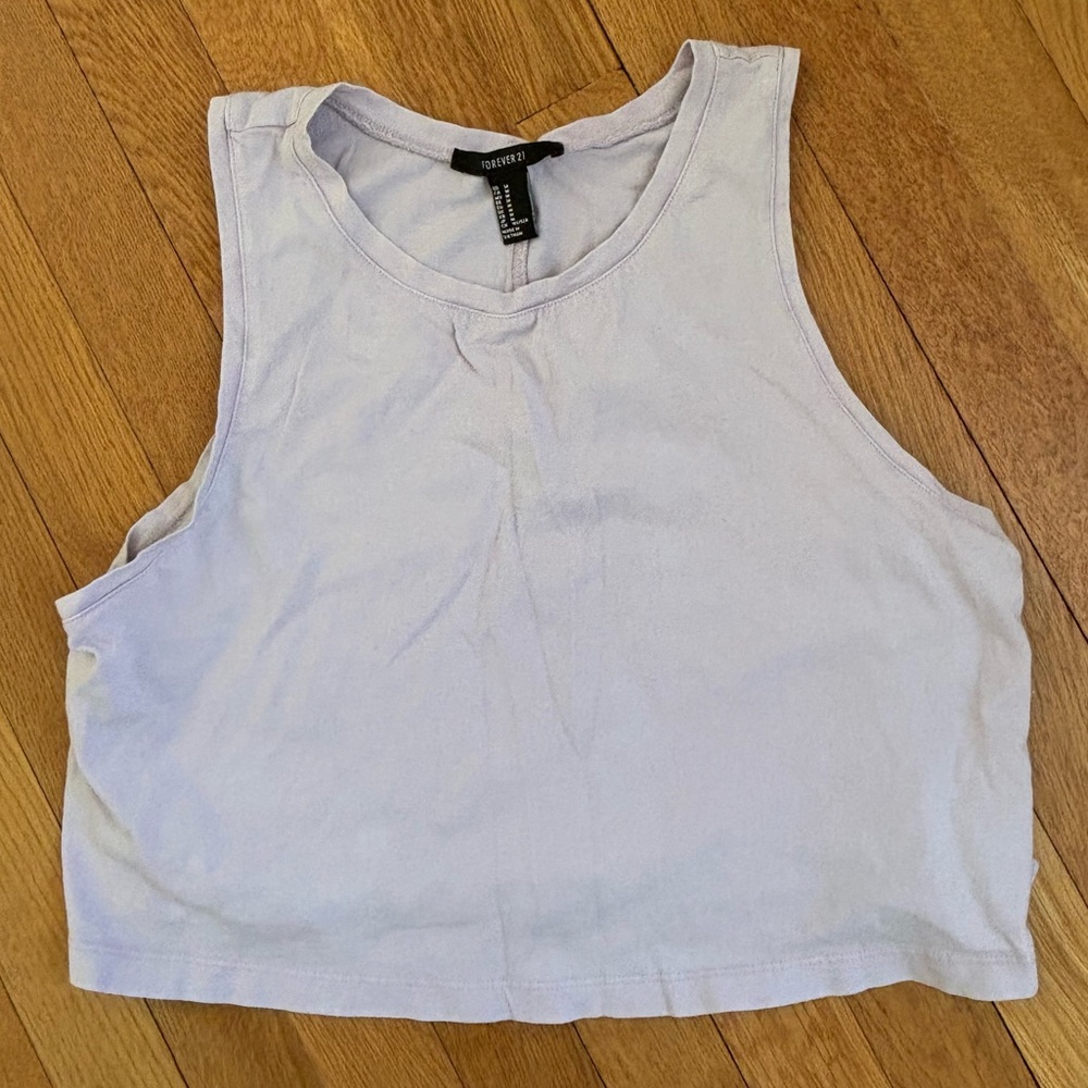Forever 21 Light Purple Tank Top